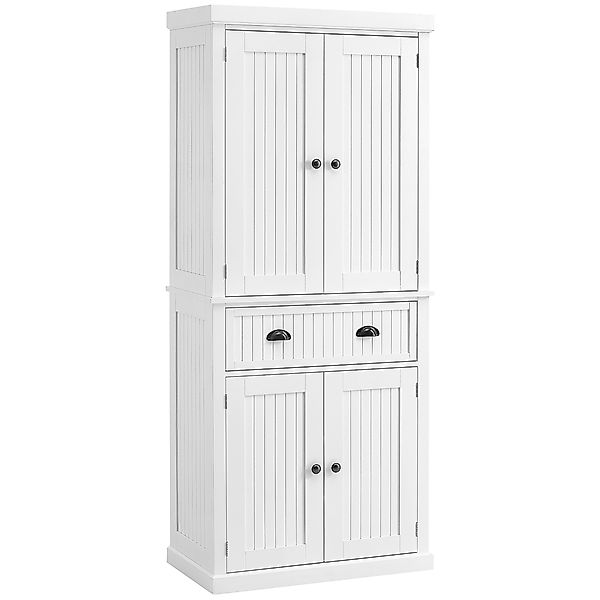 HOMCOM Küchenschrank Küchenbuffet im modernen Stil Geschirrschrank mit Schr günstig online kaufen