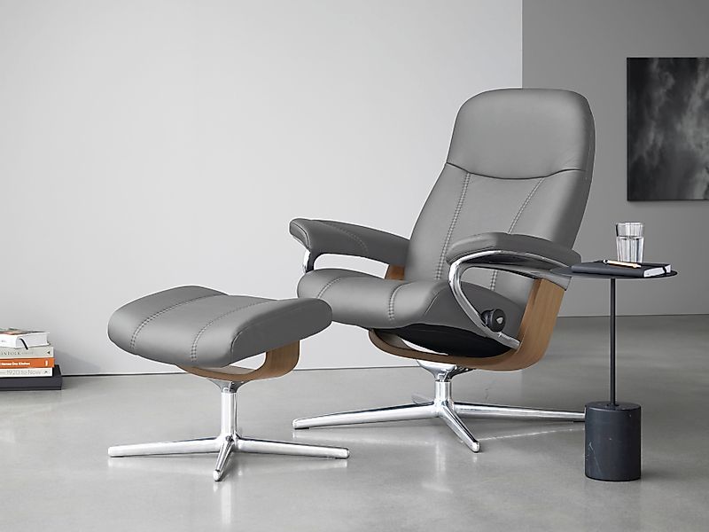 Stressless® Relaxsessel »Consul«, (Set, Relaxsessel mit Hocker), mit Hocker günstig online kaufen