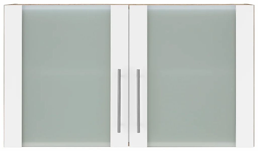 wiho Küchen Glashängeschrank "Cali, TOPSELLER" Front mit Glaseinsatz günstig online kaufen