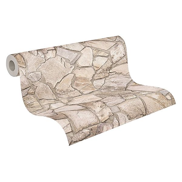 A.S. Création Vliestapete Terra Tapete Steinoptik, günstig online kaufen