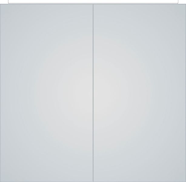 DSK Spiegelschrank Aluminio Vegas Alufarben 70 cm günstig online kaufen