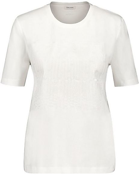 GERRY WEBER Kurzarmshirt T-Shirt mit halbem Arm und Paillettendekor günstig online kaufen