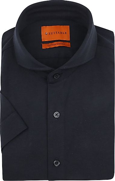 Suitable Shortsleeve Sorona Hemd Erik Navy - Größe 39 günstig online kaufen