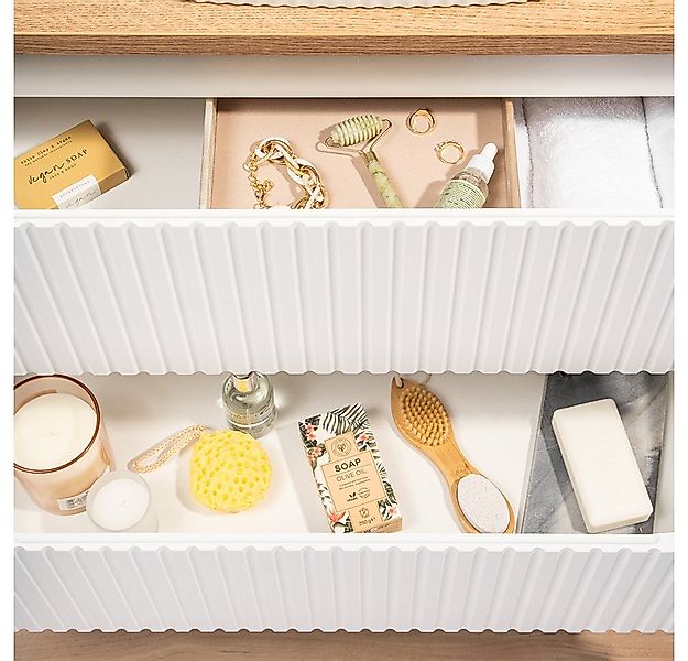 Lomadox Waschbeckenschrank NEWPORT-56-WHITE Waschtischunterschrank, 80cm br günstig online kaufen