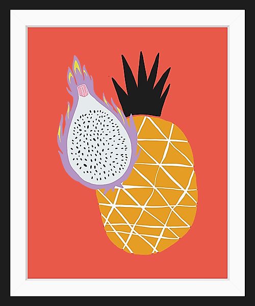 queence Bild »Marianne«, Obst-Obst Bilder-Kunst-Lebensmittel-Ananas, HD Pre günstig online kaufen