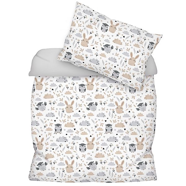 Amilian Kinderbettwäsche 2 tlg Bettwäsche Set: günstig online kaufen