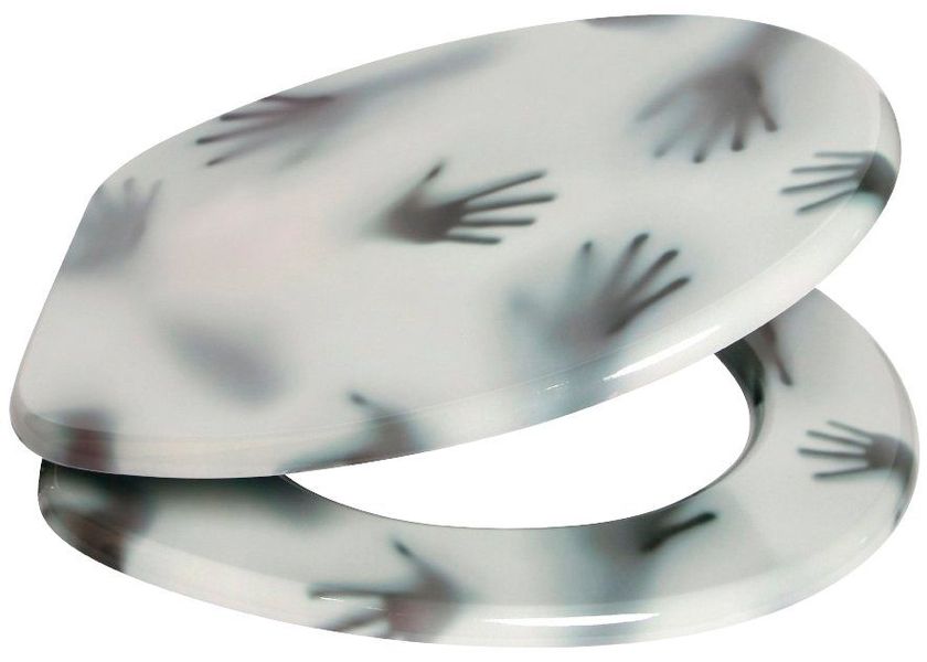 Sanilo WC-Sitz Shadow Hands, mit Absenkautomatik günstig online kaufen