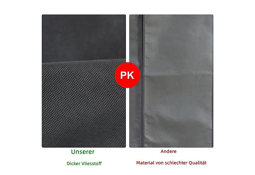 Clanmacy Sitzsack 10St. Kleidersack Kleiderhülle Schutzhülle Kleiderschutz günstig online kaufen