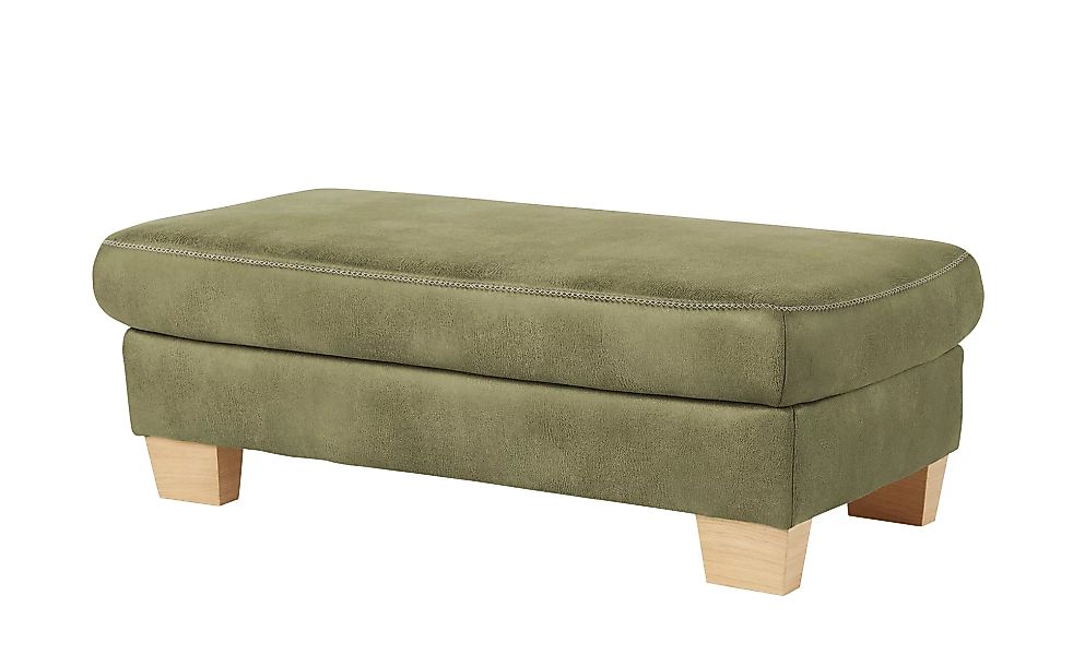 Mein Sofa bold XXL - Hocker  Beata ¦ grün ¦ Maße (cm): B: 130 H: 45 T: 65 P günstig online kaufen