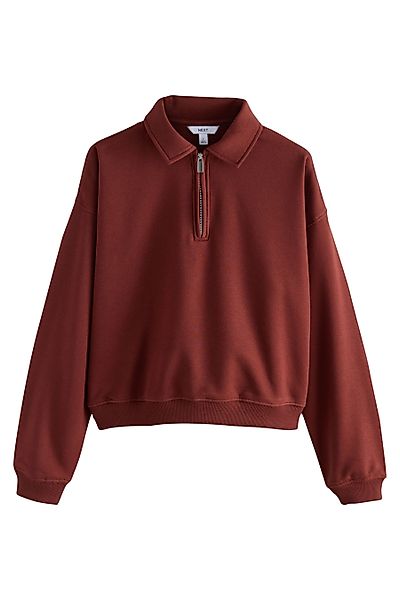 Next Sweater Essential Pullover mit Reißverschlusskragen günstig online kaufen