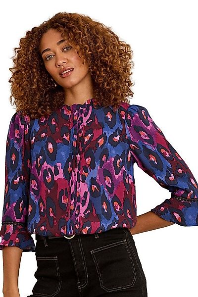 Love & Roses Langarmbluse Love & Roses Bluse mit Trompetenärmeln, Kurzgröße günstig online kaufen