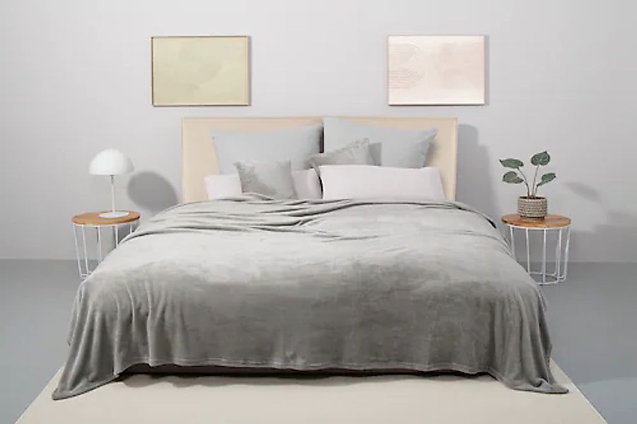 my home Tagesdecke »Desner3«, mit Cashmere-Touch, viele Farben erhältlich, günstig online kaufen