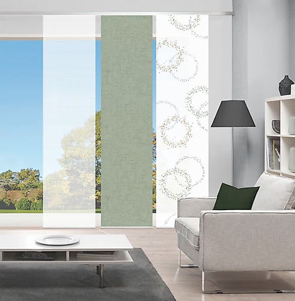 Vision S Schiebegardine »AINUR 3er SET« Paneelwagen 3 Stk. tlg. Schiebevorh günstig online kaufen