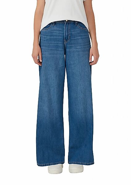 s.Oliver Weite Jeans Jeans-Hose SURI Jeans Suri / Regular Fit / High Rise / günstig online kaufen