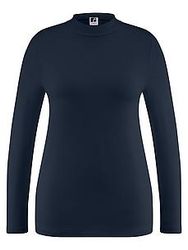 Shirt Stehkragen Anna Aura blau günstig online kaufen