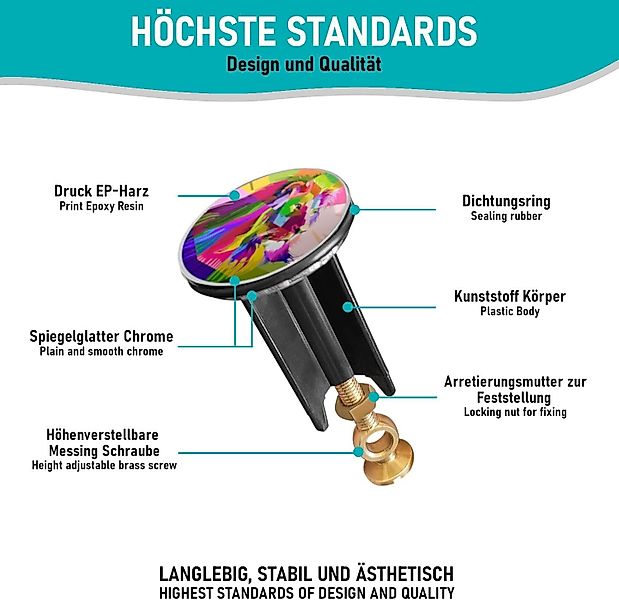 Arteneur Waschbeckenstöpsel, ⌀ 4 cm, 100% günstig online kaufen