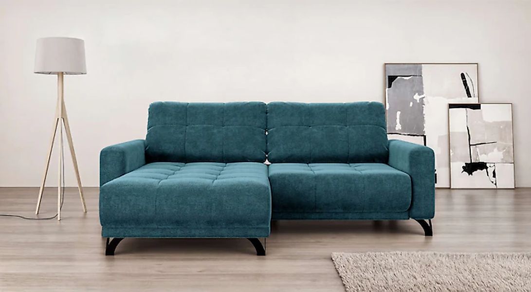 Home affaire Ecksofa »FAIRVIEW mit verstellbaren Rückenlehne, Maße B/T/H: 2 günstig online kaufen