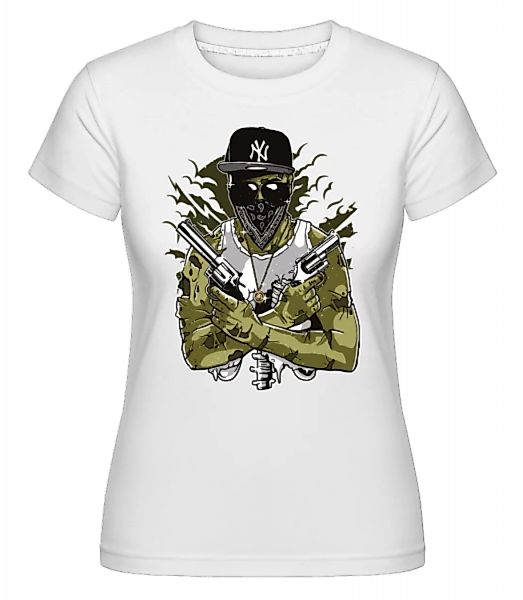 Gangsta Zombie · Shirtinator Frauen T-Shirt günstig online kaufen