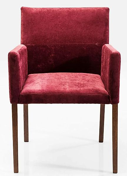KARE Design Stühle & Bänke Armlehnstuhl Mira Berry 0,58 x 0,87 x 0,6 m (bee günstig online kaufen