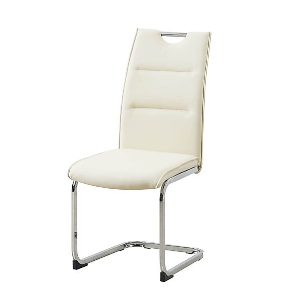 HTI-Living Freischwinger Schwingstuhl DannyC PU Creme günstig online kaufen