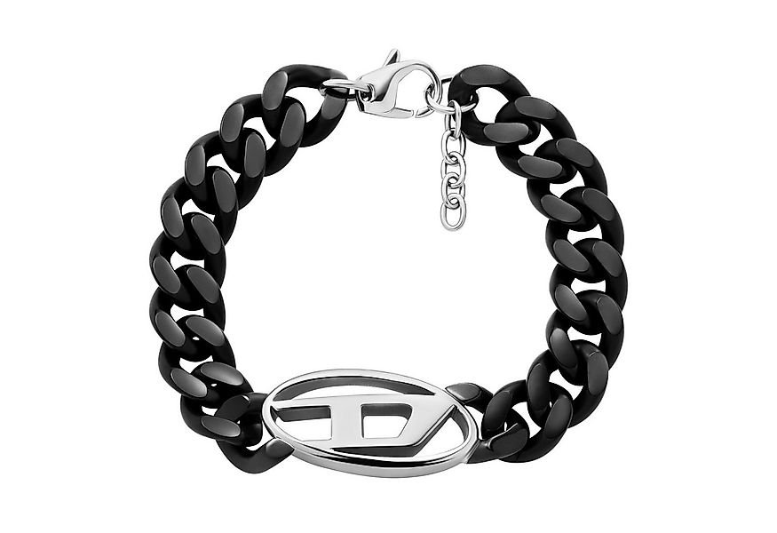 Diesel Armband Schmuck Geschenk Edelstahl OVAL D LOGO günstig online kaufen