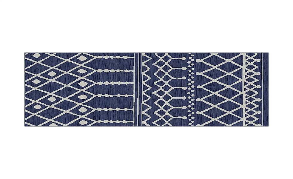 In-und Outdoorteppich  Scandinavian ¦ blau ¦ Synthetische Fasern ¦ Maße (cm günstig online kaufen