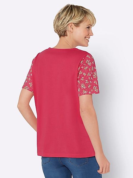 Classic Basics Rundhalsshirt "V-Shirt", (1 tlg.) günstig online kaufen