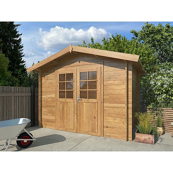 Palmako Holz-Gartenhaus - Druckimprägniert 332 cm x 180 cm FSC® günstig online kaufen