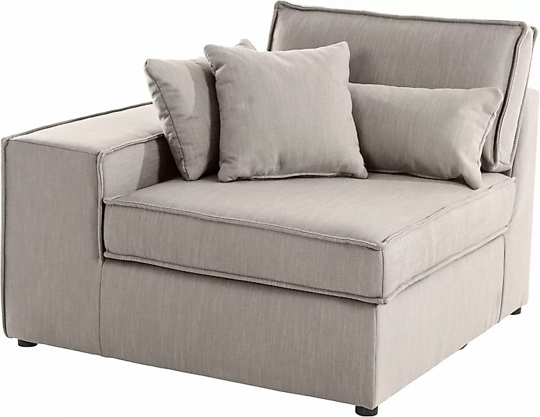 RAUM.ID Sofaelement »Florid«, als Teil eines Modulsofas, fester Sitzkomfort günstig online kaufen