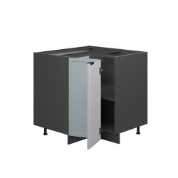 Vicco Eckunterschrank Fame-Line, Hellblau-grau/Anthrazit, 80.5 cm, günstig online kaufen