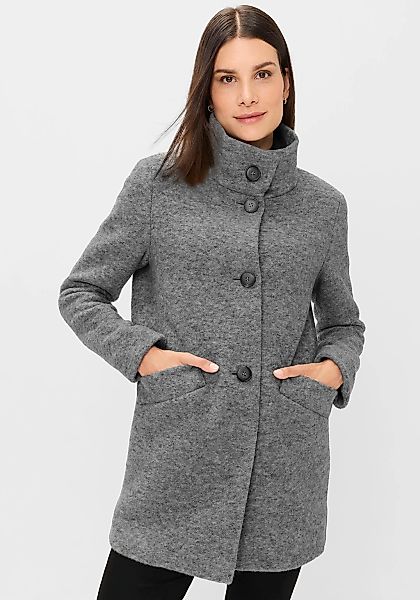 Fuchs Schmitt Wollmantel "Wollmantel", Mit Rundhalsausschnitt günstig online kaufen
