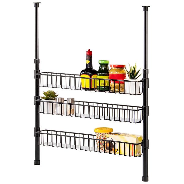 bremermann Küchenregal Teleskop-Gewürzregal, Teleskopregal mit 3 günstig online kaufen