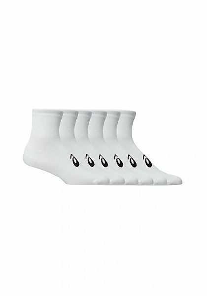Asics Sportsocken "6 PACK QUARTER SOCK" für Erwachsene, dämpfende Wirkung, günstig online kaufen
