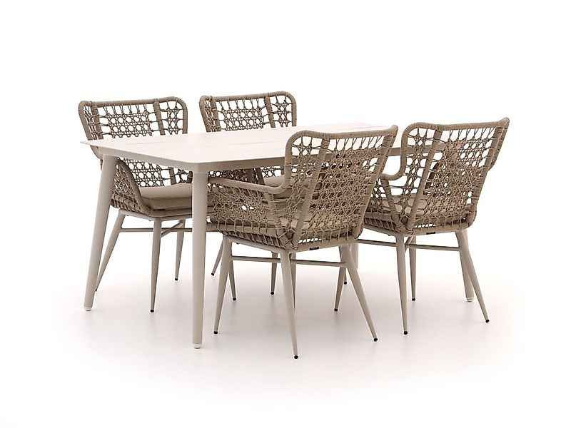Intenso Busso/Sora 160 cm Gartenmöbel-Set 5-teilig günstig online kaufen