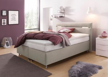 Westfalia Schlafkomfort Boxspringbett, wahlweise mit LED-Beleuchtung günstig online kaufen