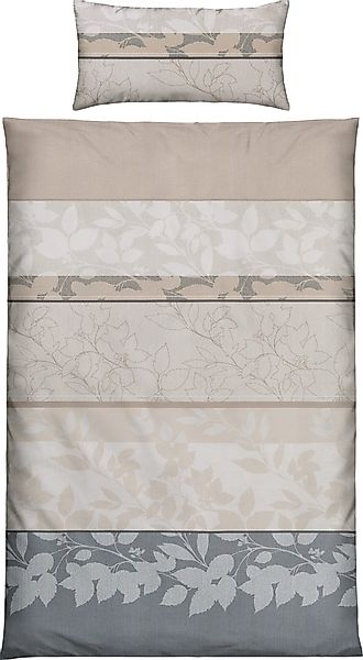 REDBEST Bettwäsche Bettwäsche, Microfaser, Microfaser-Satin Streifen günstig online kaufen