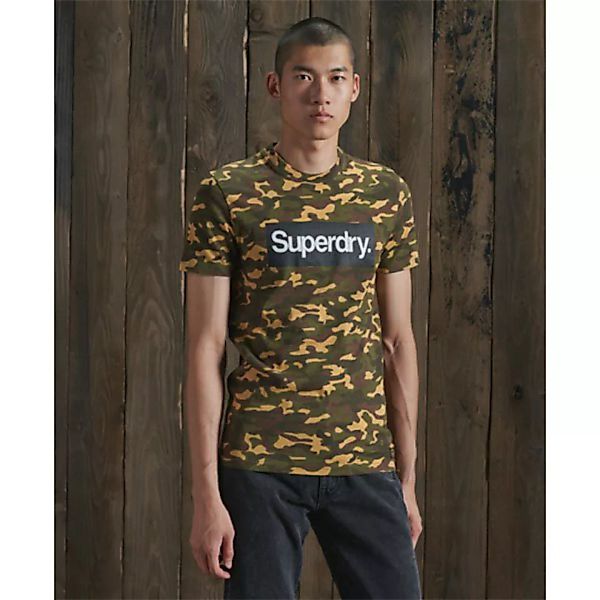 Superdry Core Logo Camo Kurzarm T-shirt XL Army Camo günstig online kaufen