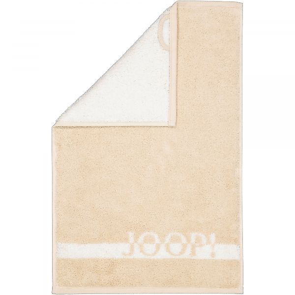 JOOP! Handtücher Split Doubleface 1712 - Farbe: Natur - 36 - Gästetuch 30x5 günstig online kaufen