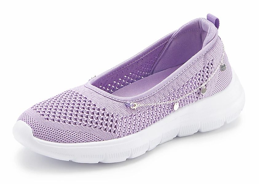 LASCANA Sneaker, Slipper, Ballerina, Halbschuhe zum Reinschlüpfen VEGAN günstig online kaufen