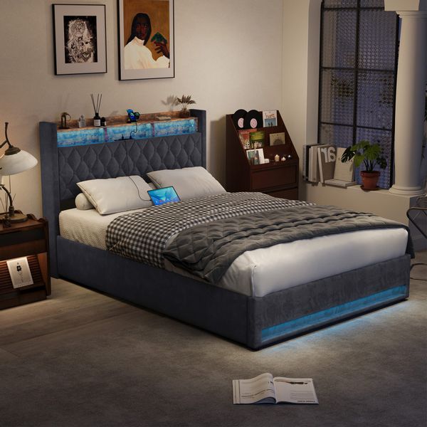 OKWISH Polsterbett mit holländischem Samt – günstig online kaufen