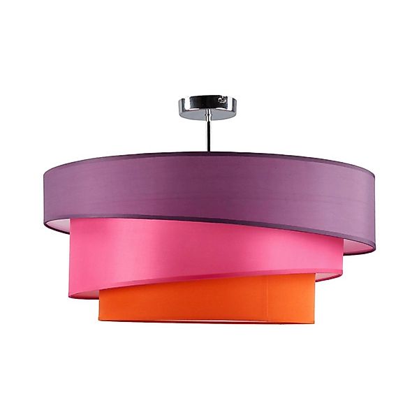 Lindby Deckenlampe Melia 9639035 Modern aus Textil 3-flammig E27 Wohnzimmer günstig online kaufen