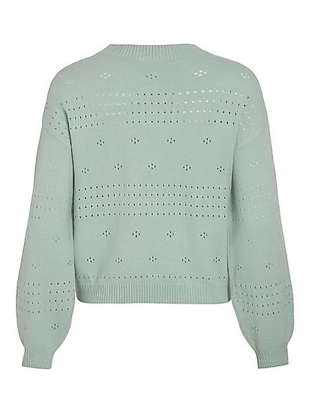 Vila Cardigan VIRIL L/S O-NECK POINTELLE KNIT TOP günstig online kaufen