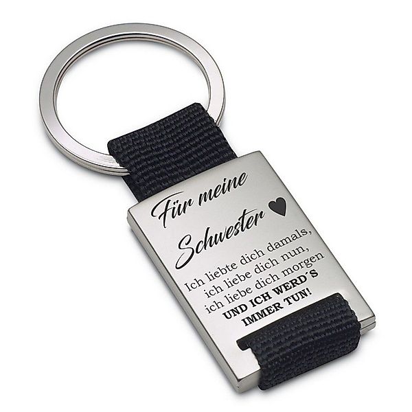 Lieblingsmensch Schlüsselanhänger Für meine Schwester-Ich liebte günstig online kaufen