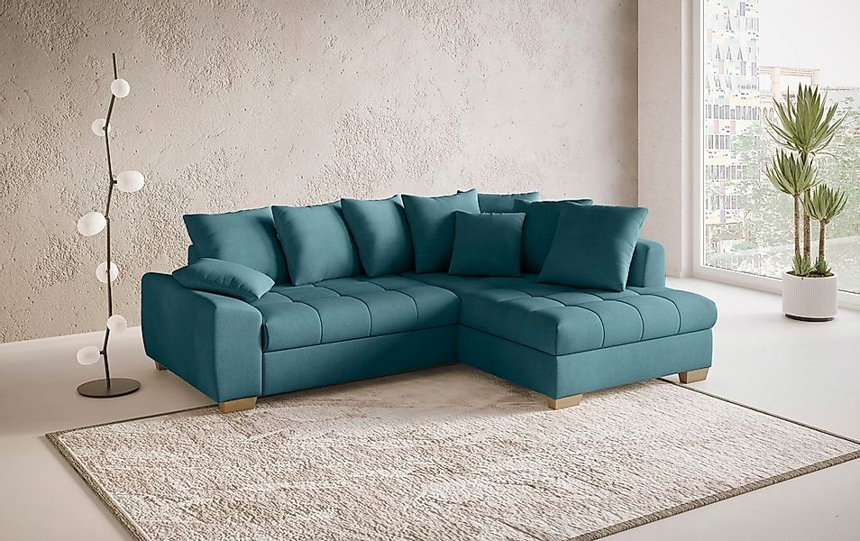 Mr. Couch Ecksofa "Nikita II, L-Form, bis 140kg pro Sitzplatz belastbar", m günstig online kaufen