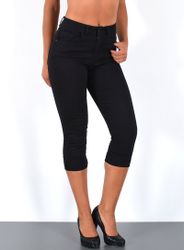 ESRA Caprijeans Damen 3/4 Capri Jeans günstig online kaufen
