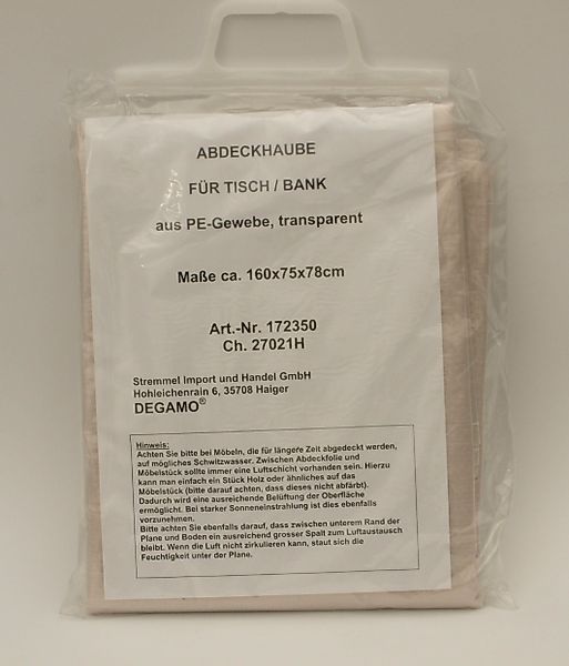 DEGAMO Gartenmöbel-Schutzhülle (1-St), für Gartentisch/Gartenbank, Maße günstig online kaufen