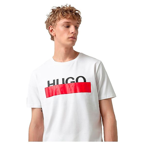 Hugo Dolive193 Kurzärmeliges T-shirt S White günstig online kaufen
