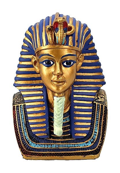 Figuren Shop GmbH Fantasy-Figur Tutanchamun Büste Dekofigur - ägyptische De günstig online kaufen