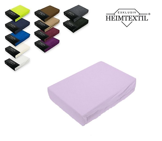 EXKLUSIV HEIMTEXTIL Spannbettlaken Frottee Spannbettlaken Premium Marke, Fr günstig online kaufen