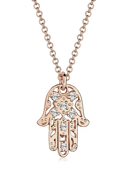 Elli Kette mit Anhänger Hamsa Hand günstig online kaufen